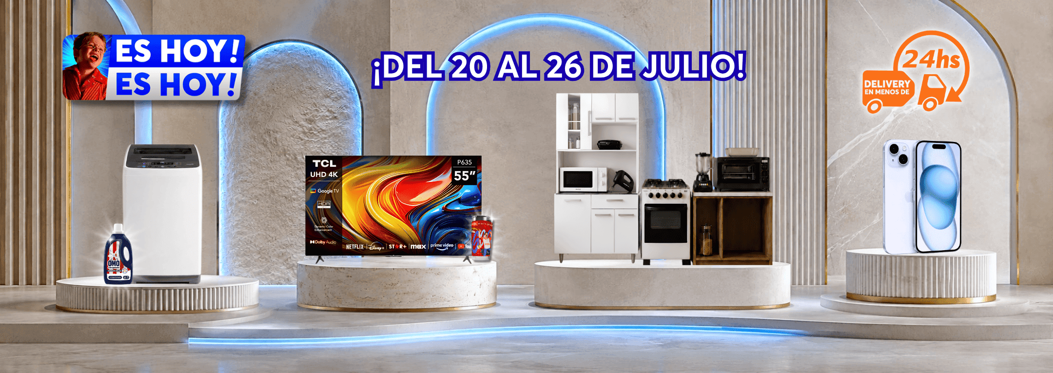 ES HOY 20 AL 26 DE JULIO