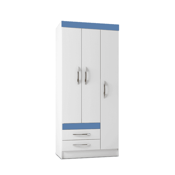 ROPERO RECIFE 3P QUADRIFLEX COBRASA 24438 - BLANCO