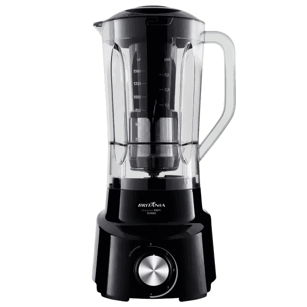 LICUADORA BRITANIA DIAMANTE 800 2,6L 4V NEGRA 3483