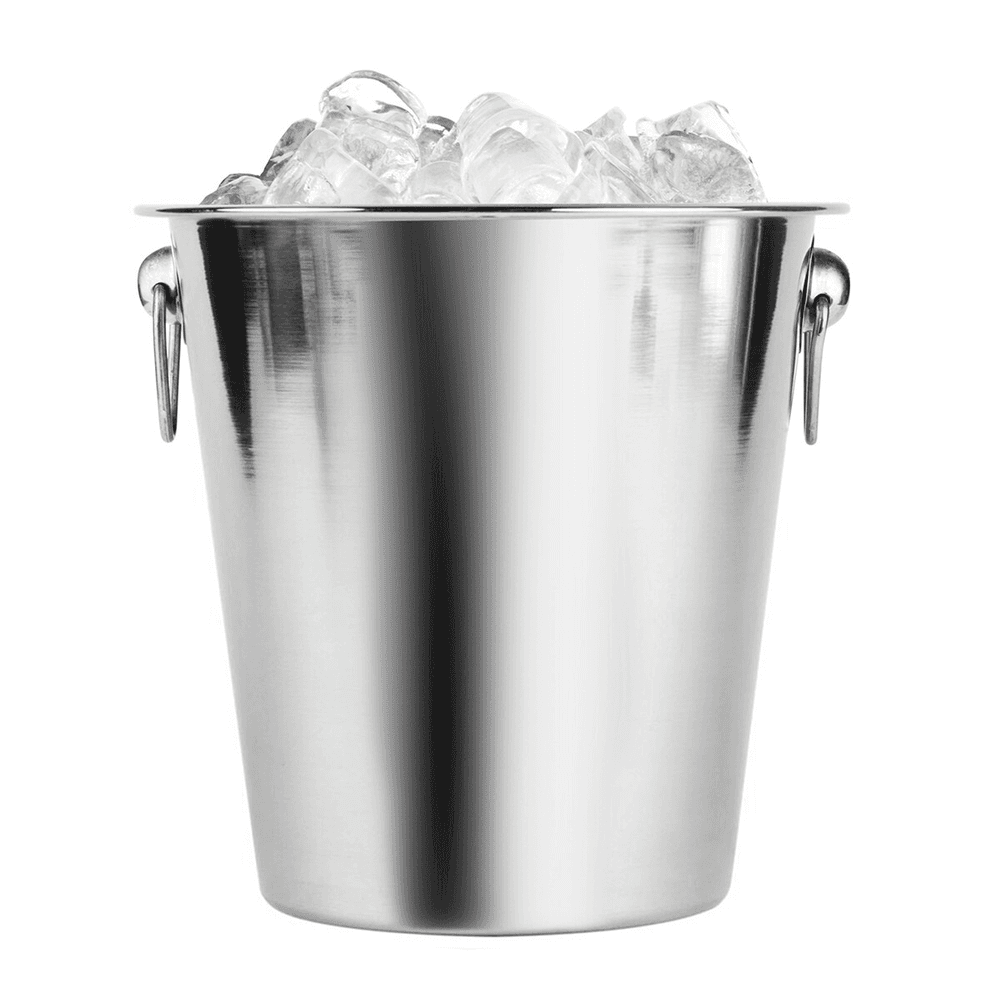 CHAMPAGNERA INT.ACERO BRILLO EXT. MATE D21CM 110015