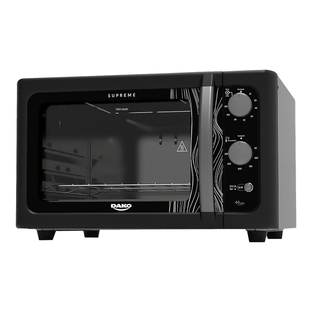 HORNO ELECTRICO DAKO SUPREME 44LTS NEGRO 1750W REF 941 11073