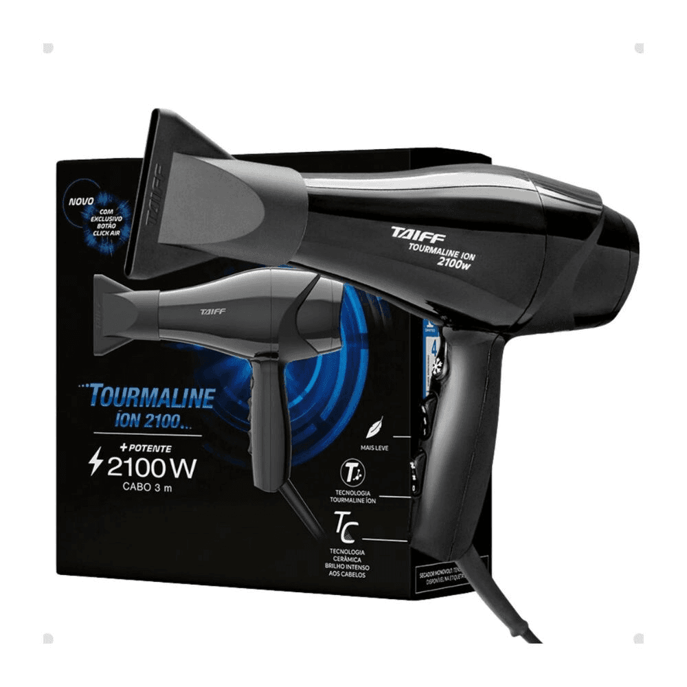 SECADOR TAIFF TOURMALINE ION 2100 WATTS CON CABLE DE 3 METROS 112092