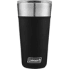 VASO CERVECERO COLEMAN INOX 600ML NEGRO C002453 C/ TAPA Y ABRIDOR 11724