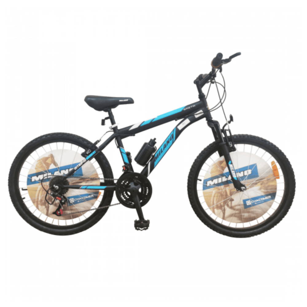 BICI MILANO ARO 24" SAETA SUS SWING AZUL 12071