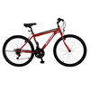 Bici milano aro 26" 18v mtb action rojo
