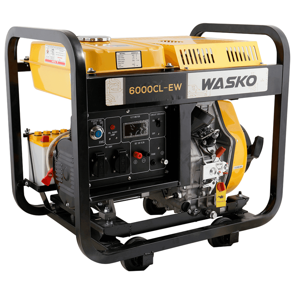 GENERADOR WASKO 6000CL-EW 6KVA DIESEL 12960