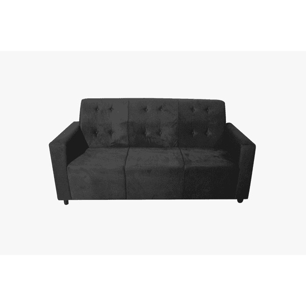 SOFA UNANIME ITA 3 LUGARES GRIS OSCURO