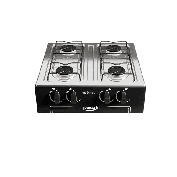COCINA DE MESA 4H ASIATICO JUNIOR NEGRO COBRASA