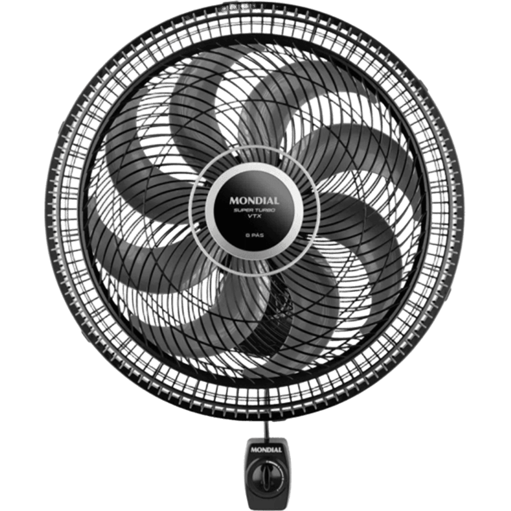 VENTILADOR MONDIAL TURBO 40CM 8 ALETAS 140W VTX-40-8P 15518
