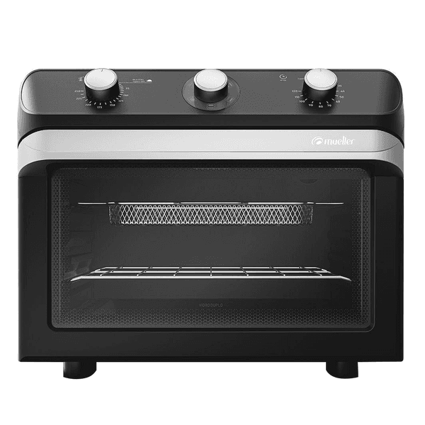 HORNO CON FREIDORA AIR MUELLER 35LTS MFB35-G NEGRO REF1334