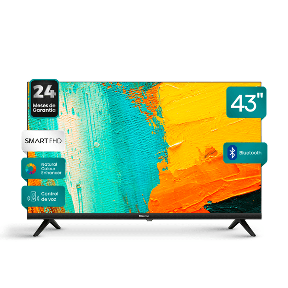 TV HISENSE 43" FHD SMART 43A4K 16334