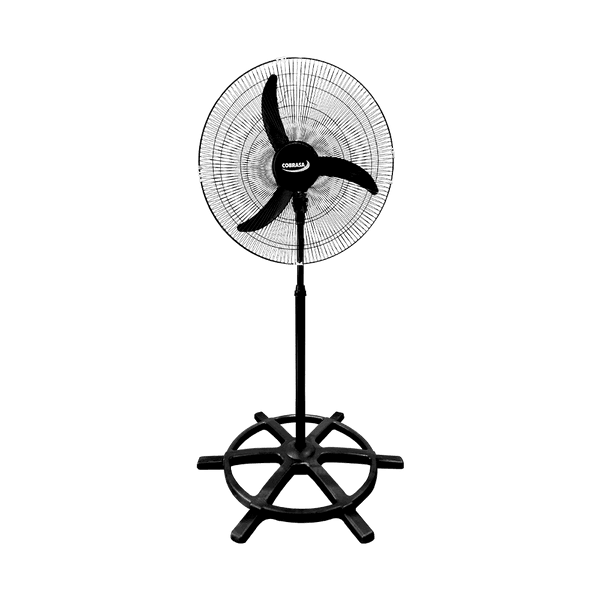 Ventilador de pie Cobrasa 24" 3vel negro 147w