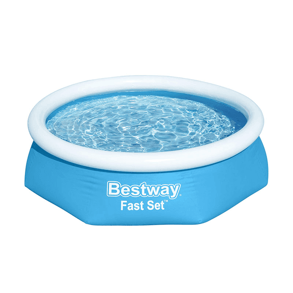 PISCINA BESTWAY 1880LTS C/BORDE INFLABLE C/DEPURADOR 2.44X061M 57450
