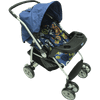 CARRITO P/BEBE C/BABY SEAT BURIGOTTO AZUL FERZA 17171