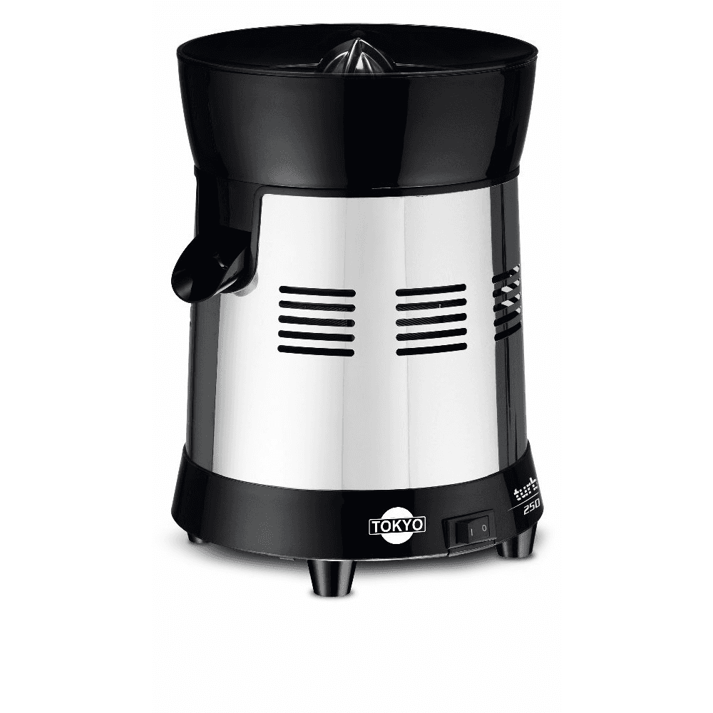 EXPRIMIDOR TOKYO TURBO PRO INOX 2 CONOS + VASO + TAPA 250W T2708 18656