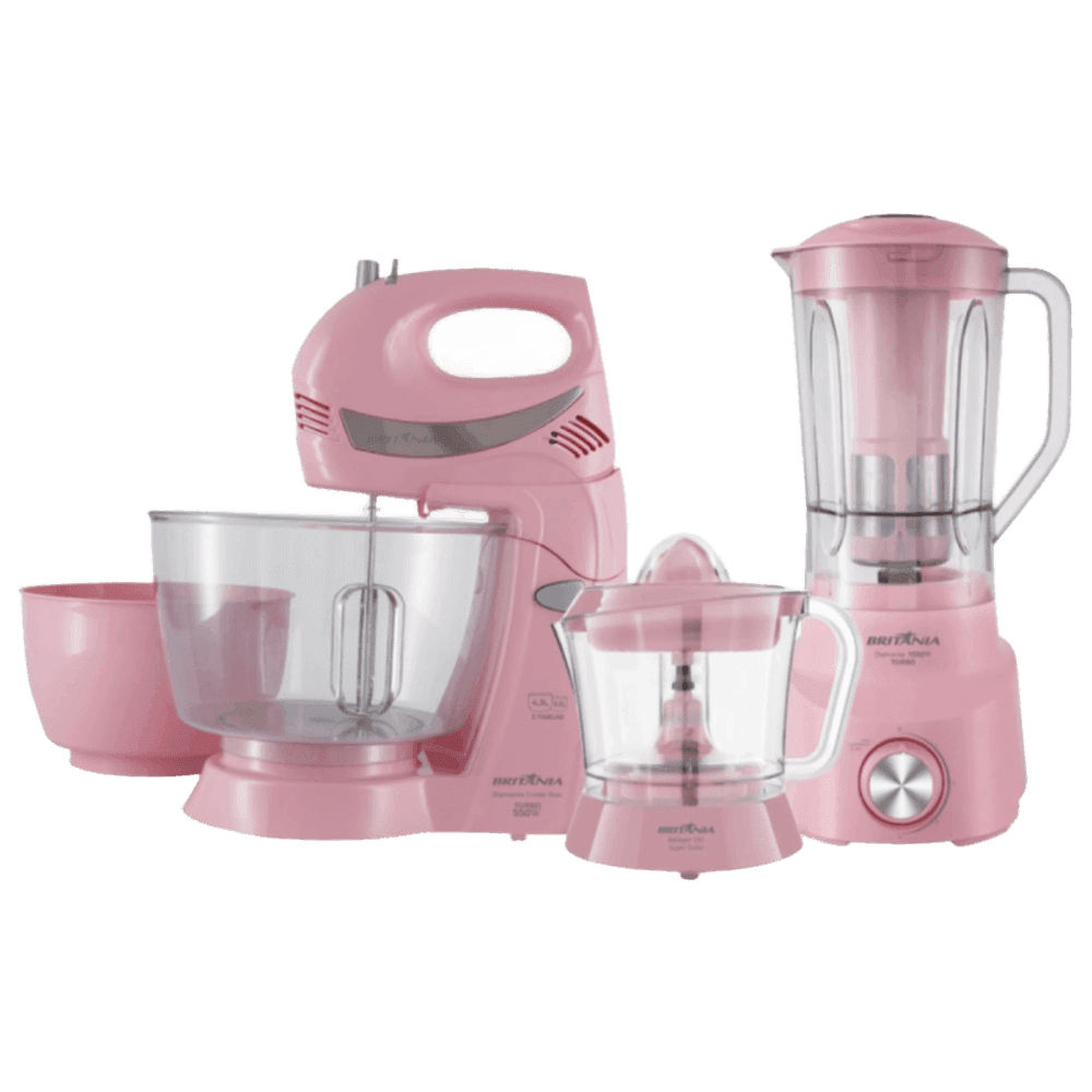 KIT COCINA BKT51R 3 EN 1 PINK 220V REF: 31502082 19472