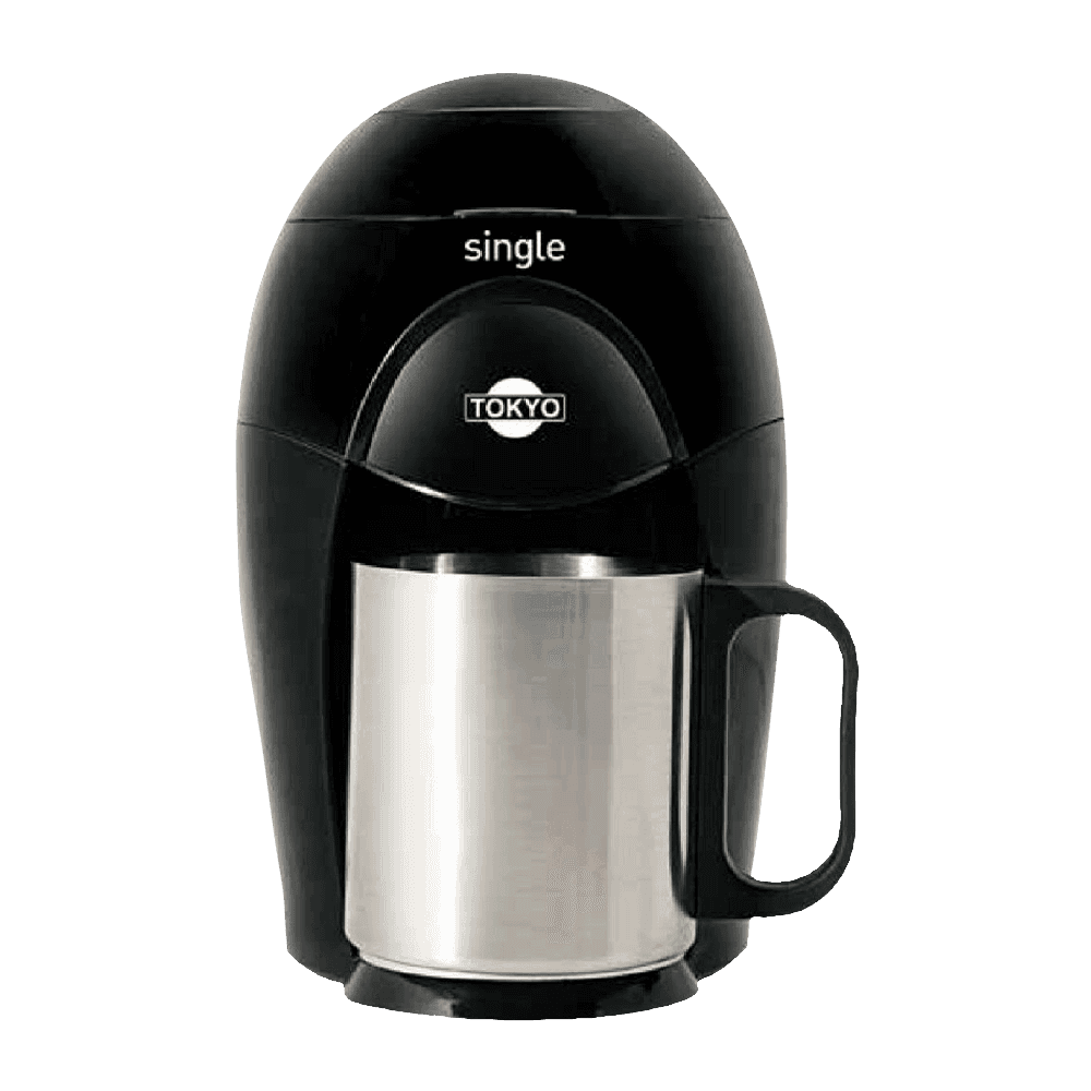 CAFETERA PERSONAL TOKYO SINGLE C/ TAZA ACERO INOX INCLUIDA T2603 2011