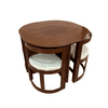 JUEGO DE COMEDOR ALASKA C/4 SILLAS CBC
