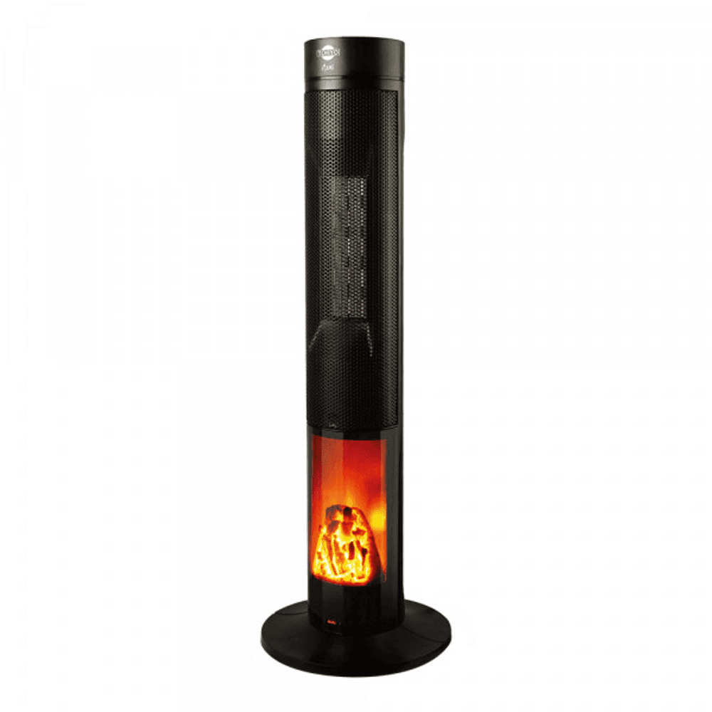 ESTUFA TORRE TOKYO FLAME DIGITAL CON FUNCION VENTILADOR C/CONTROL Y TIMER T2860 20386