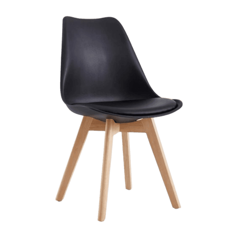 SILLA  TULIP NEGRO 20718