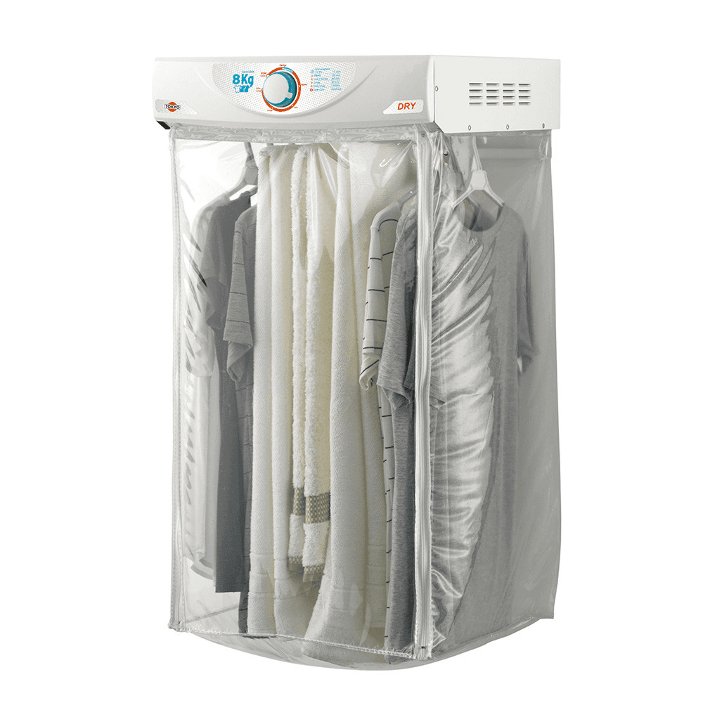 SECARROPAS COLGANTE TOKYO 8KG C/9 ESPACIOS PARA COLGAR T2929 20808