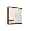 ROPERO RECIFE 6P AMENDOA OFF WHITE COBRASA 20815