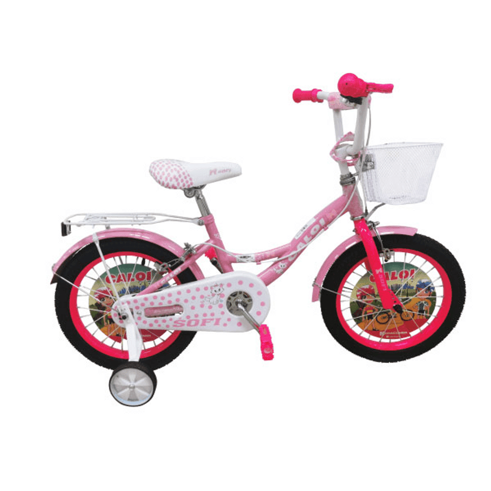 BICI CALOI ARO 16" SOFI ROSADO 2123