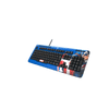 TECLADO XTECH USB CAPITAN AMERICA MULTIMEDIA XTK-M401CA AZUL