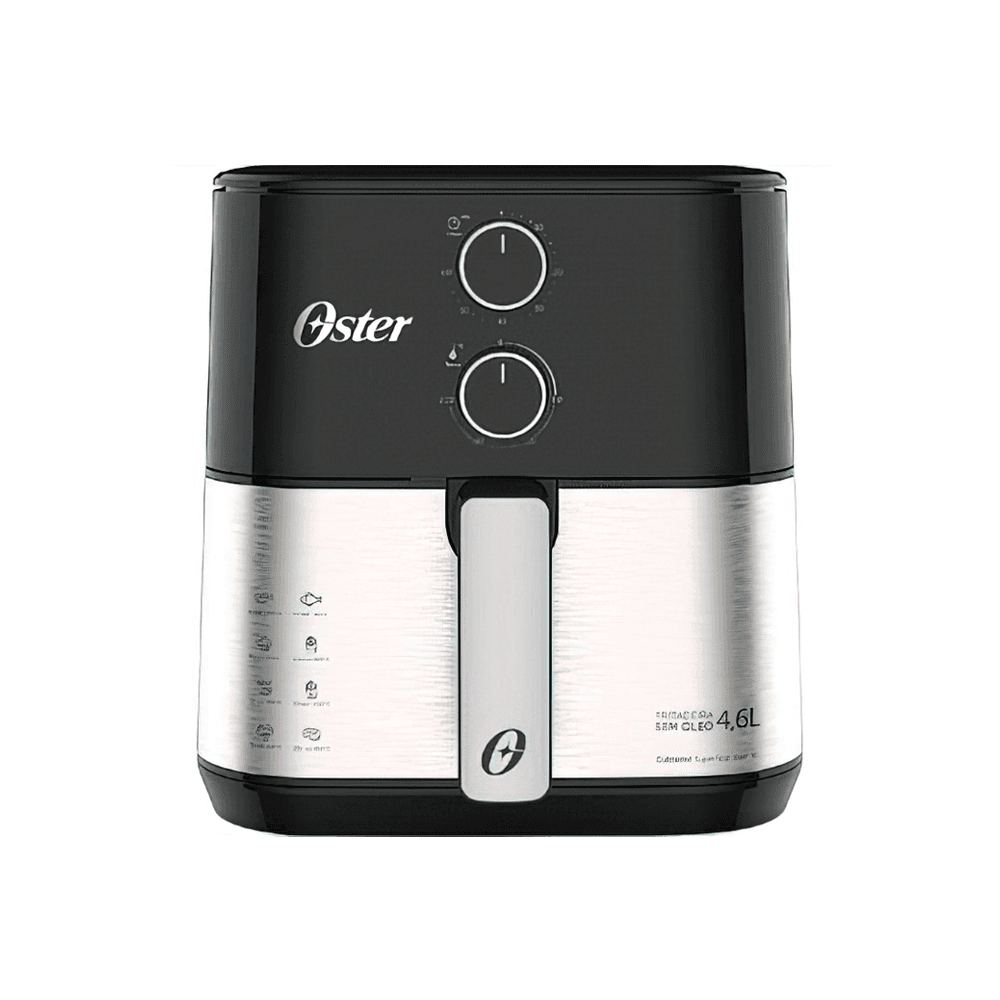 FREIDORA OSTER COMPACT 4.6L ACERO INOXIDABLE 21453