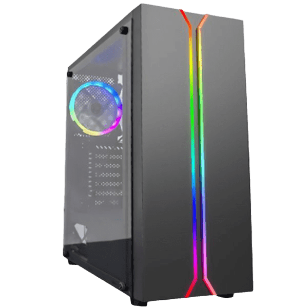 GABINETE SATELLITE GAMER 1100K 1 FAN S/FUENTE
