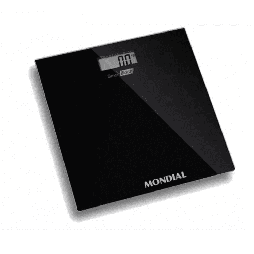 BALANZA DIGITAL MONDIAL SMART BLACK CAPACIDAD 150KG BL-05 21812
