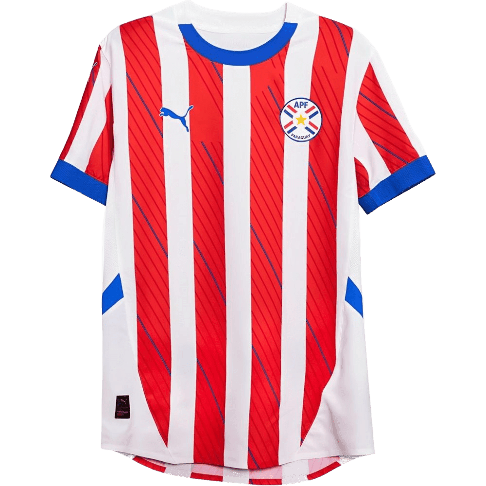 CAMISETA PUMA OFICIAL ALBIRROJA P/CABALLERO TALLA XL 2024 (ROJO/BLANCO/AZUL) 22163