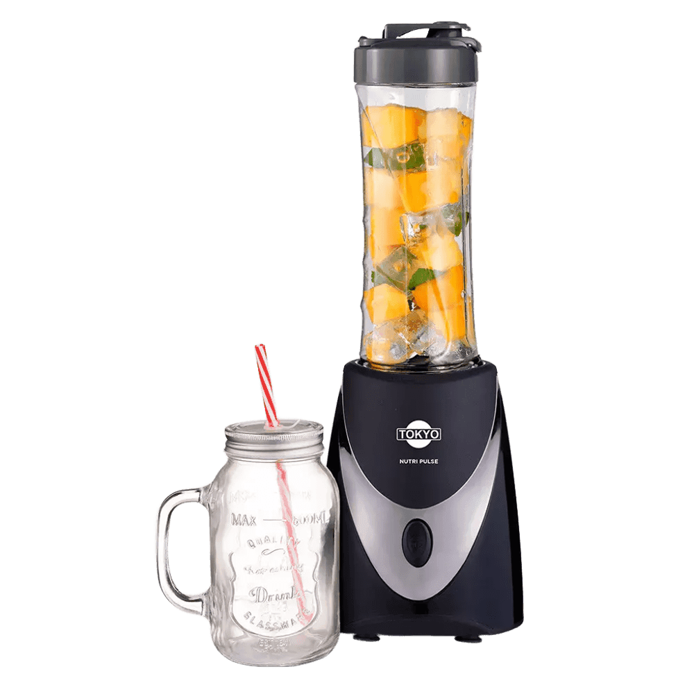 LICUADORA TOKYO NUTRI PULSE PRO HOPPIE 600ML + VASO DE VIDRIO 500ML 250W T2902 22484