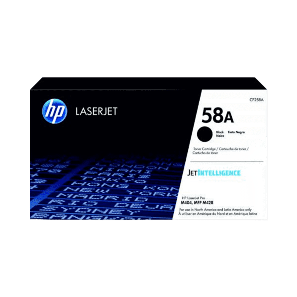 TONER HP 58A NEGRO CF258A 22762