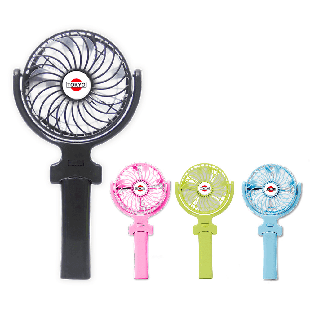 VENTILADOR TOKYO MINI MV10 10CM CARGA POR USB ROSA T2113 22853