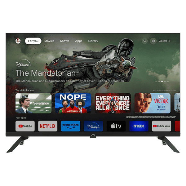 TV JVC 32" SMART HD GOOGLE TV MOD LT-32KB138 JV17