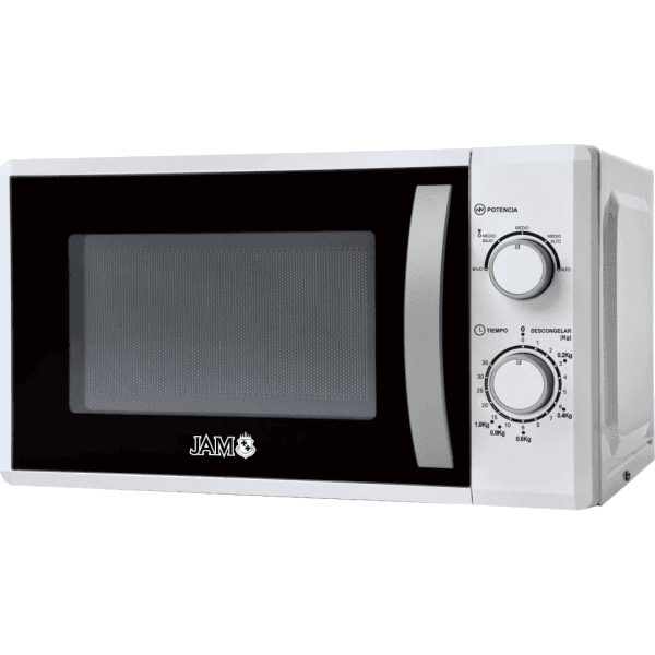 MICROONDAS JAM 20LTS MOD. MB720JAY BLANCO C/ LUZ INTERNA 700W 230V/50HZ COD.10735