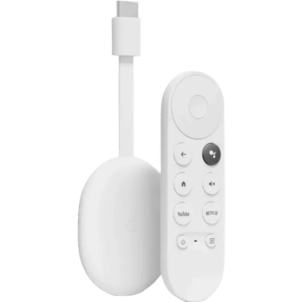 GOOGLE CHROMECAST C/GOOGLE TV HD SNOW GA03131 23814