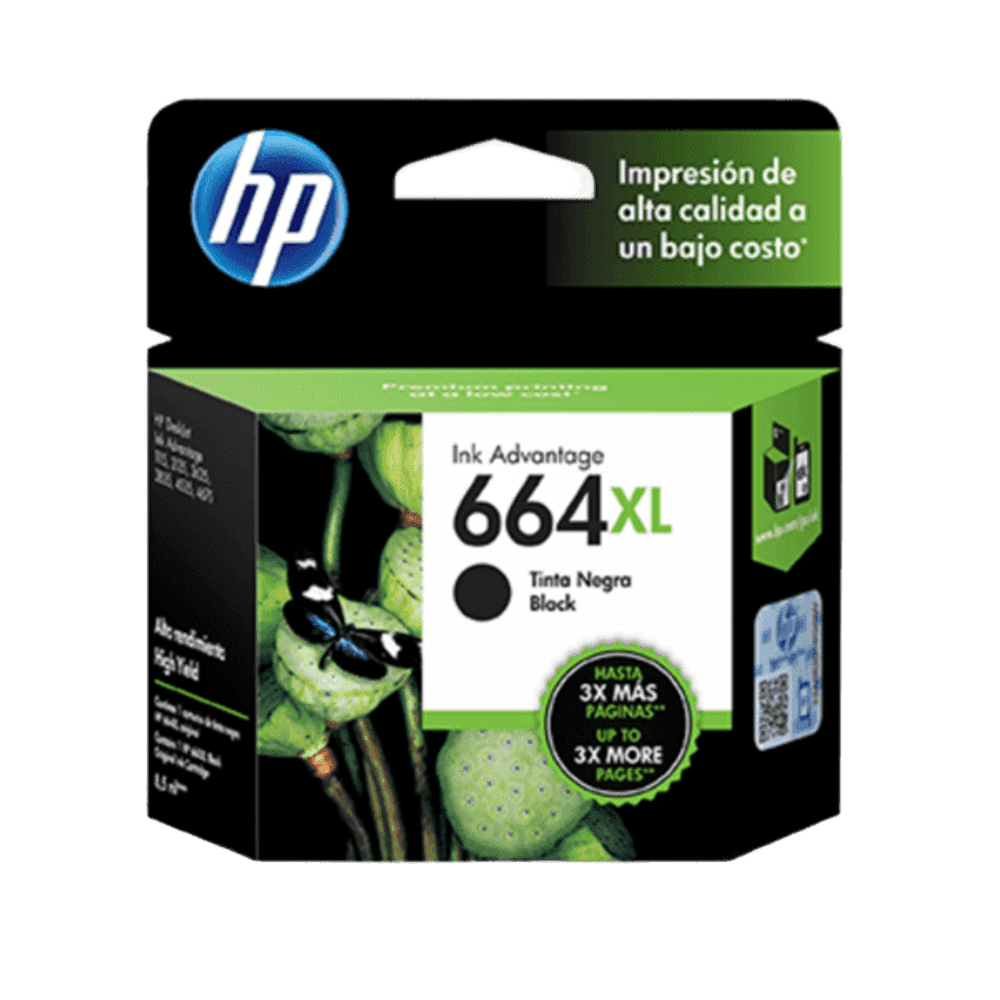 CARTUCHO HP 664 NEGRO XL 24069
