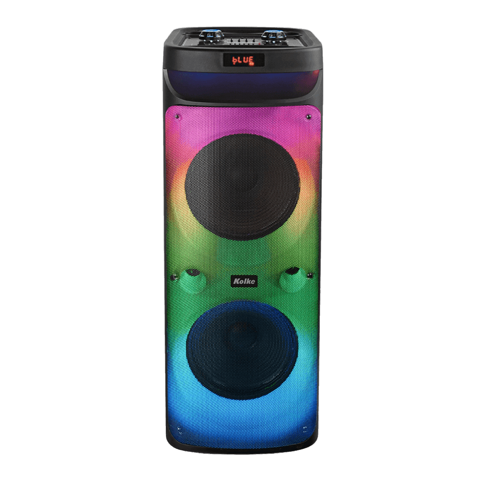 PARLANTE KOLKE INALAMBRICO ACUSTIC 10¨^X2 KPB-632 C/MICROFONO 24246