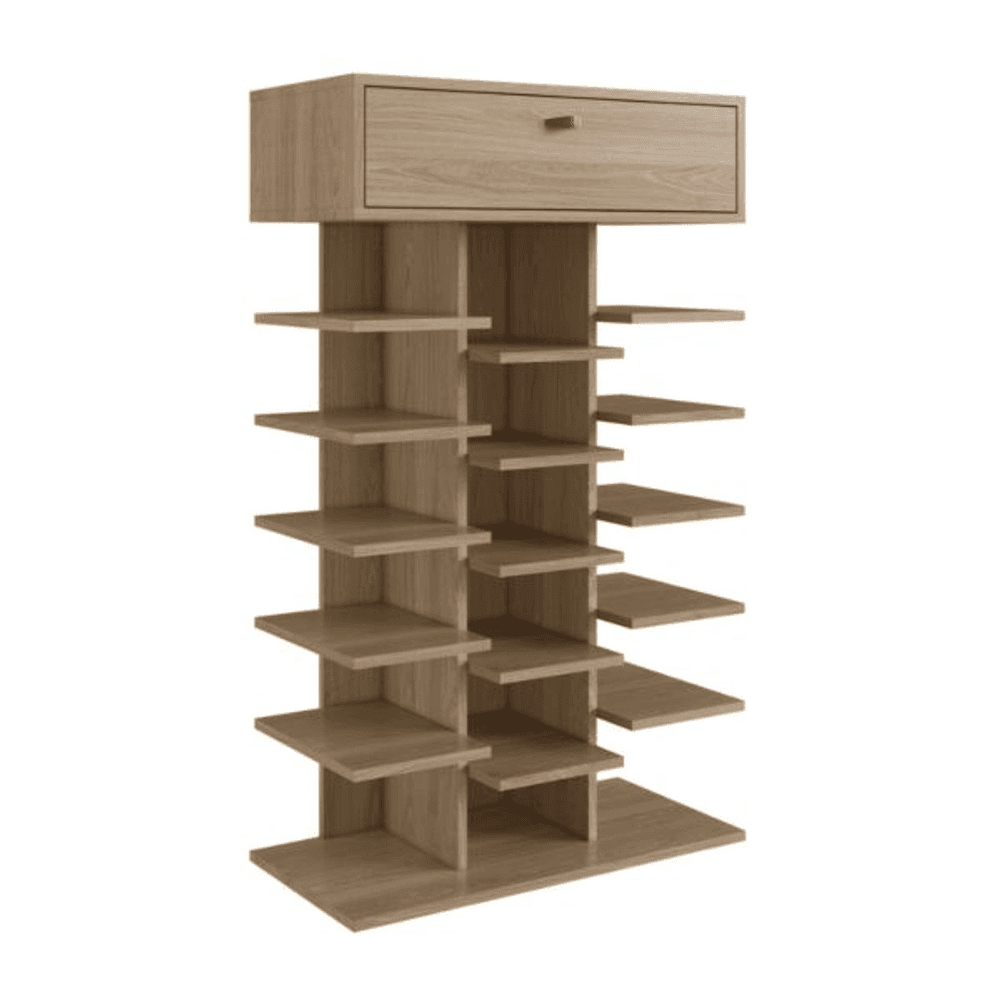 ZAPATERO 10E 10 ESTANTES Y 1 CAJON OAK MOVELMAX 24789