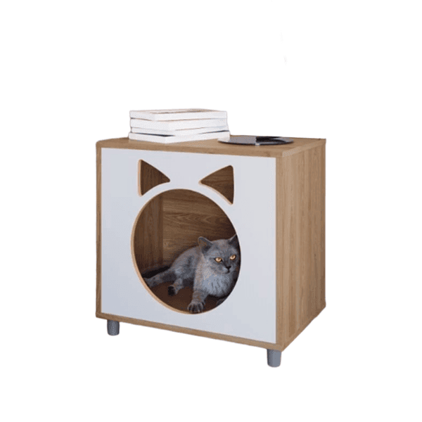 MESA PET CAT AOK BLANCO MOVELMAX