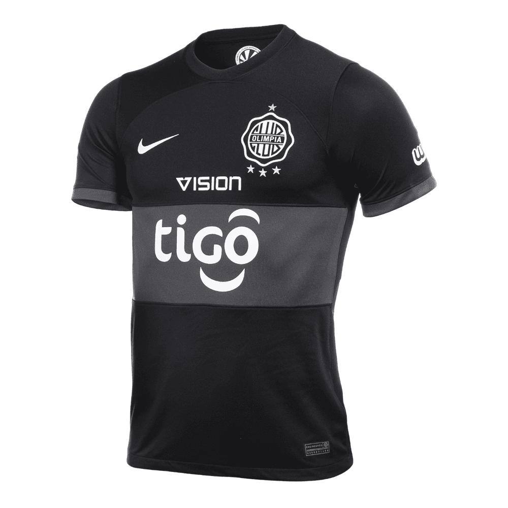 CAMISETA NIKE OLIMPIA CABALLERO ALTERNATIVO 2024 NEGRO TALLA XXXL 25122