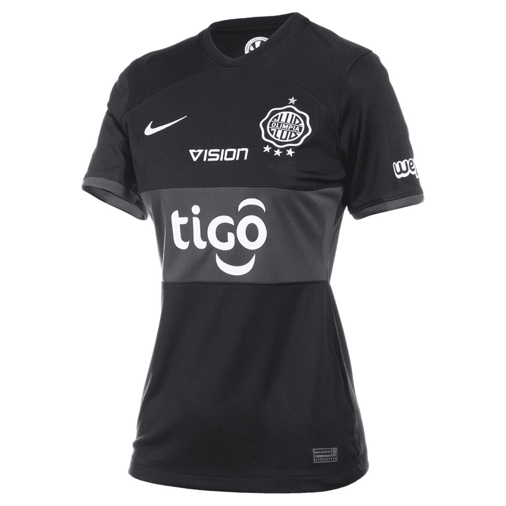 CAMISETA NIKE OLIMPIA DAMA ALTERNATIVO 2024 NEGRO TALLA XL 25127