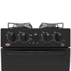 COCINA A GAS TOKYO DALLAS GLASS NEGRO 4H C/ENCENDIDO HORNO LIMPIA FACIL COTODA4HLNG-RE T2853
