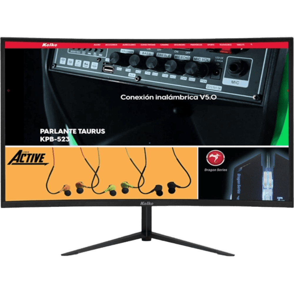 MONITOR KOLKE 31,5" CURVO FHD KES-630 25522