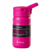HOPPY KIDS INDIO ACERO INOX.  400 ML TAPA PUSH C/PICO FUCSIA