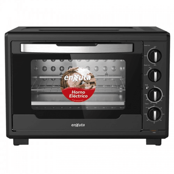 HORNO ELECTRICO ENXUTA 55LTS NEGRO HENX055N