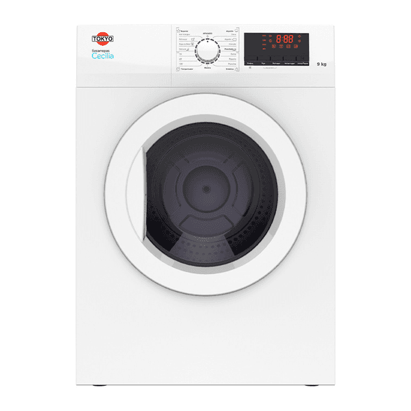 Secarropas tokyo cecilia tok9ceci 9kgs blanco c/display t2960