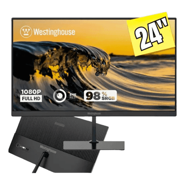 MONITOR 24" WESTINGHOUSE WH24FX9222 FHD/HDMI/VGA/NEGRO/BIVOLT 99981